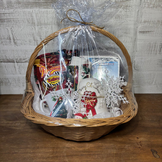 Christmas Theme Gift Basket