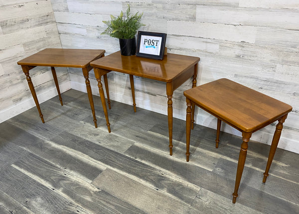 Ethan Allen Nesting Tables Set Of 3