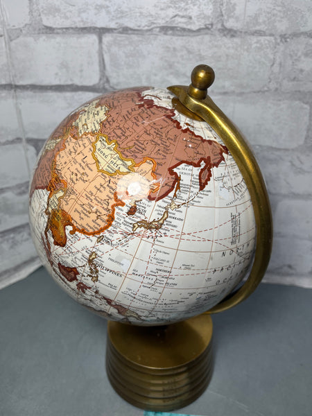 Gold World Globe