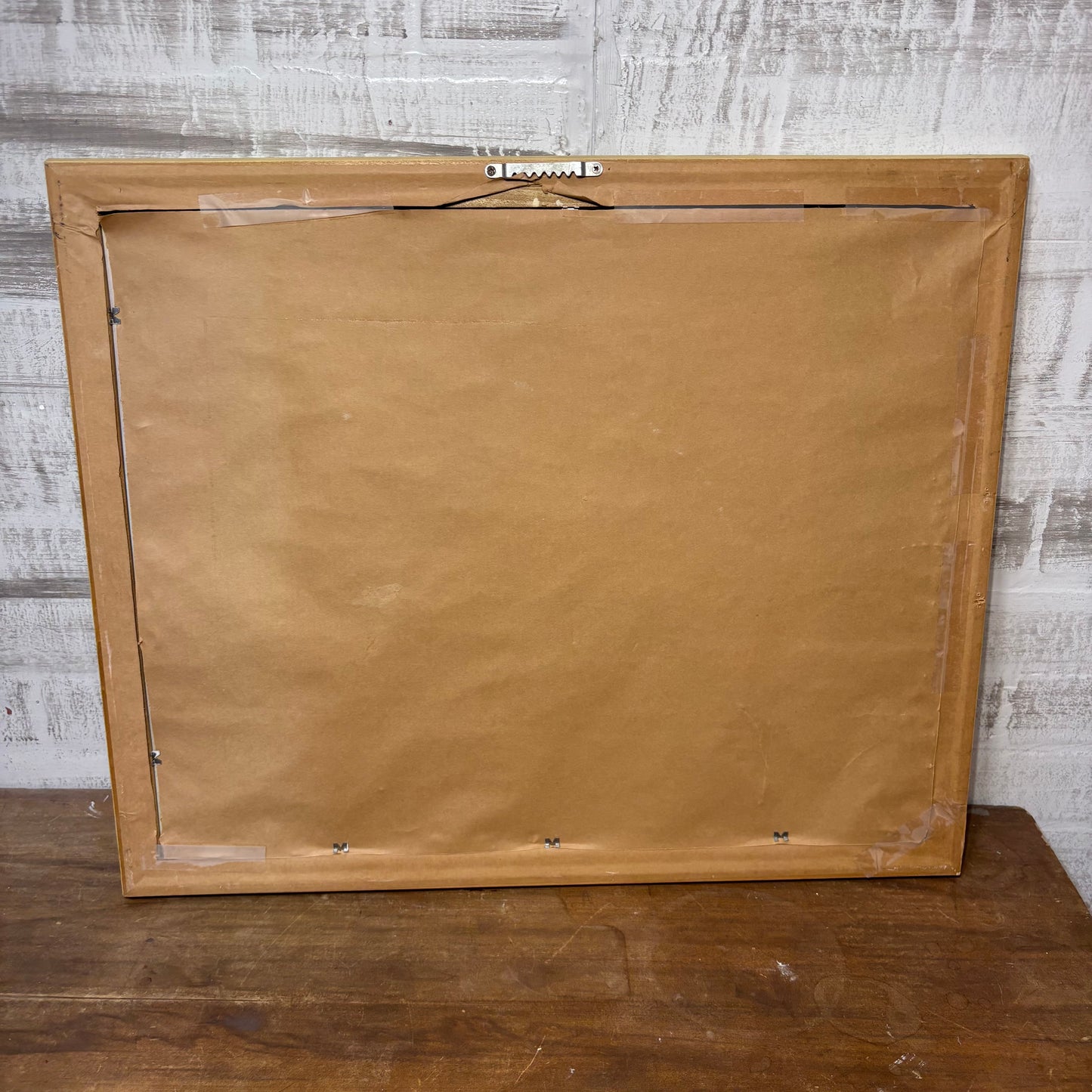 Vintage Cottage House Framed Painting