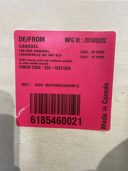 Espresso Wood Buffet By Canadel