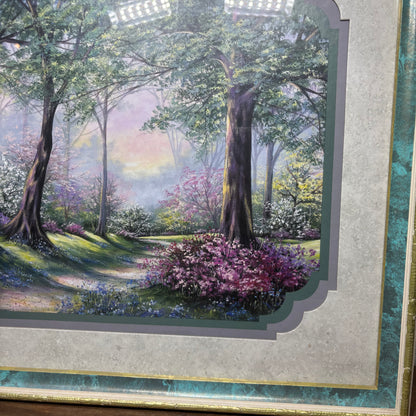 F. Buckley "Forest Path" Framed Matted Art Print