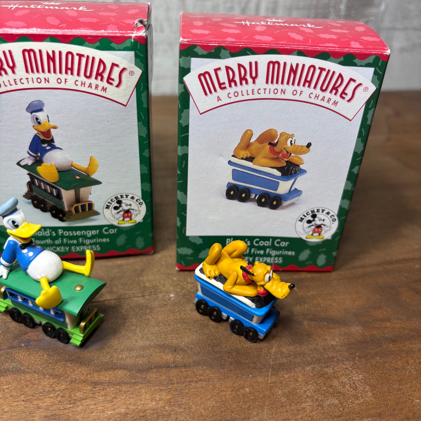 1998 Hallmark Merry Miniatures Mickey's Express Train Collection