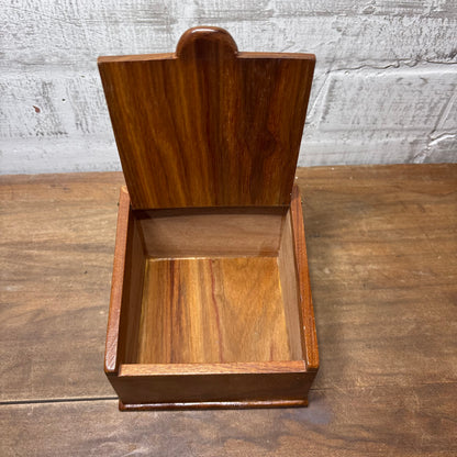 Wooden Trinket/ Salt Box