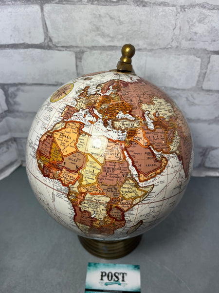 Gold World Globe