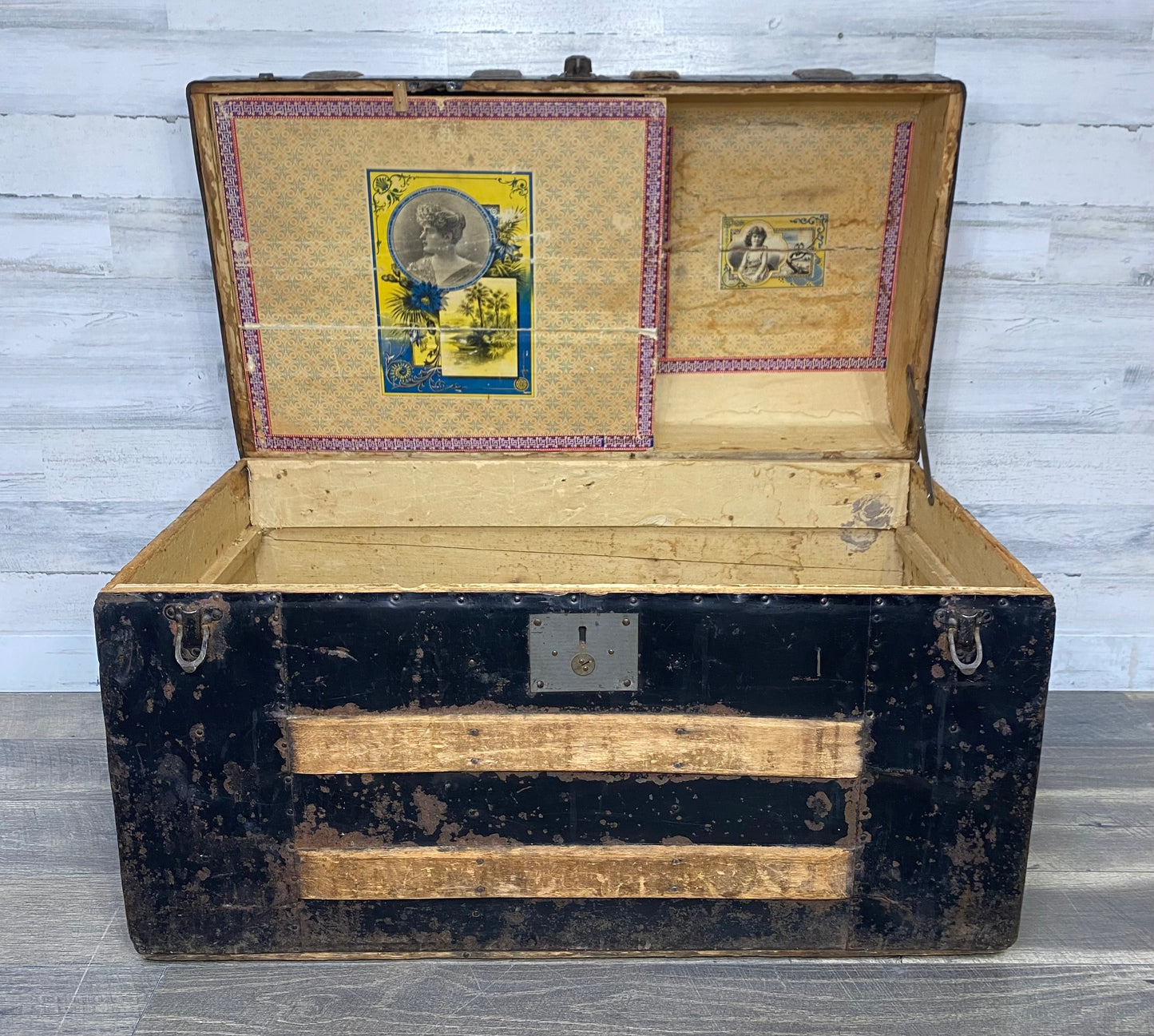 Antique Steamer Trunk