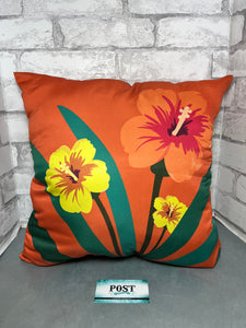 Hibiscus Flower Pillow