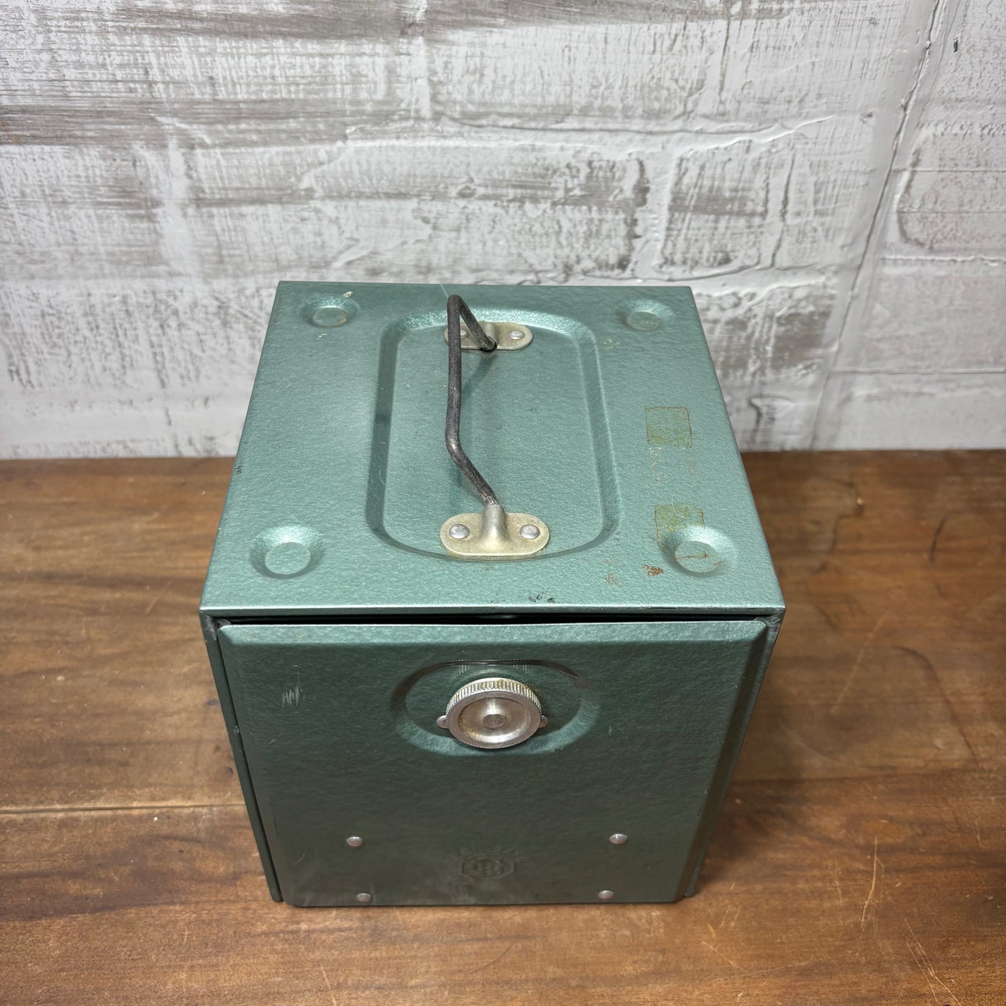 Vintage Metal Film Reel Storage Case