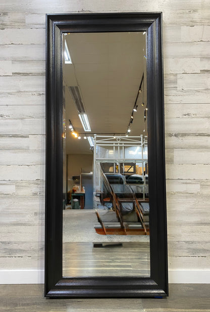 Full Length Floor Mirror Black