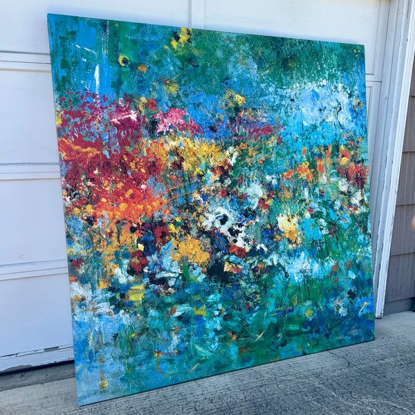 Giant Art 72x72 Carpe Diem 1 Fine Art Giant Canvas Print