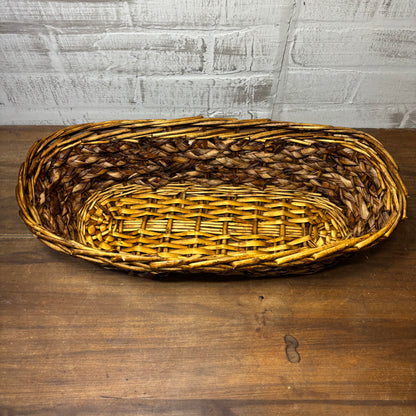 Oval Woven Seagrass Basket