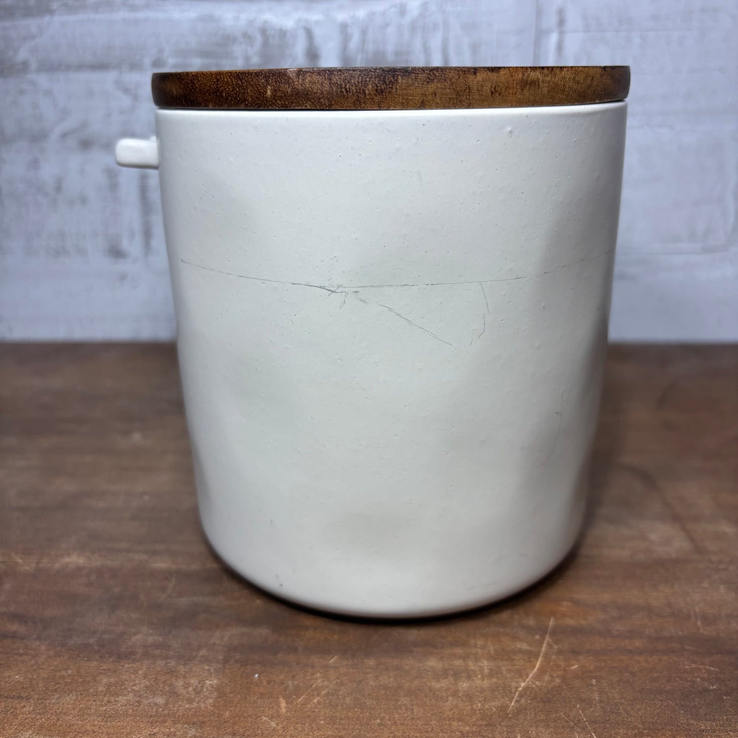 Hearth & Hand Magnolia Stoneware Coffee Canister *NO SPOON*