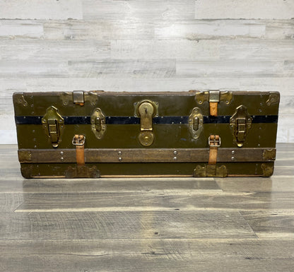 Vintage Travel Steamer Trunk