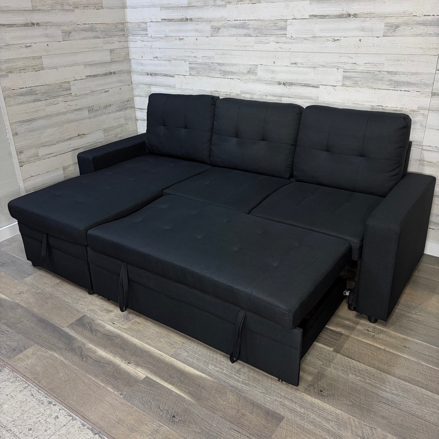 Reversible Sectional Pull Out Sleeper Couch