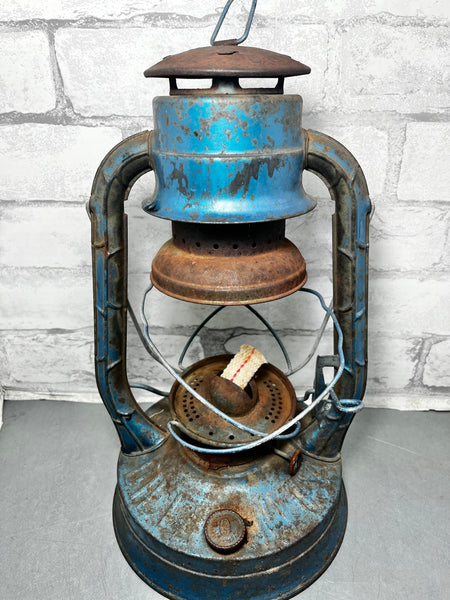 Vintage Dietz Blue Latern