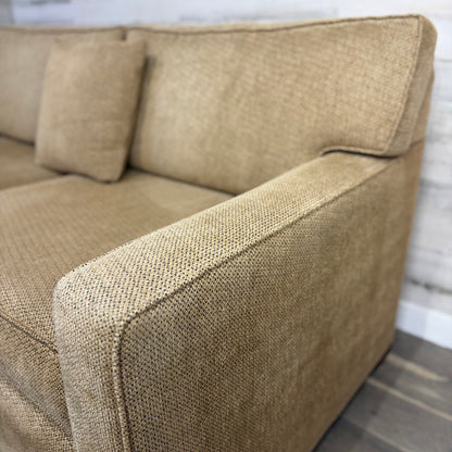 Beige Loveseat Made In USA
