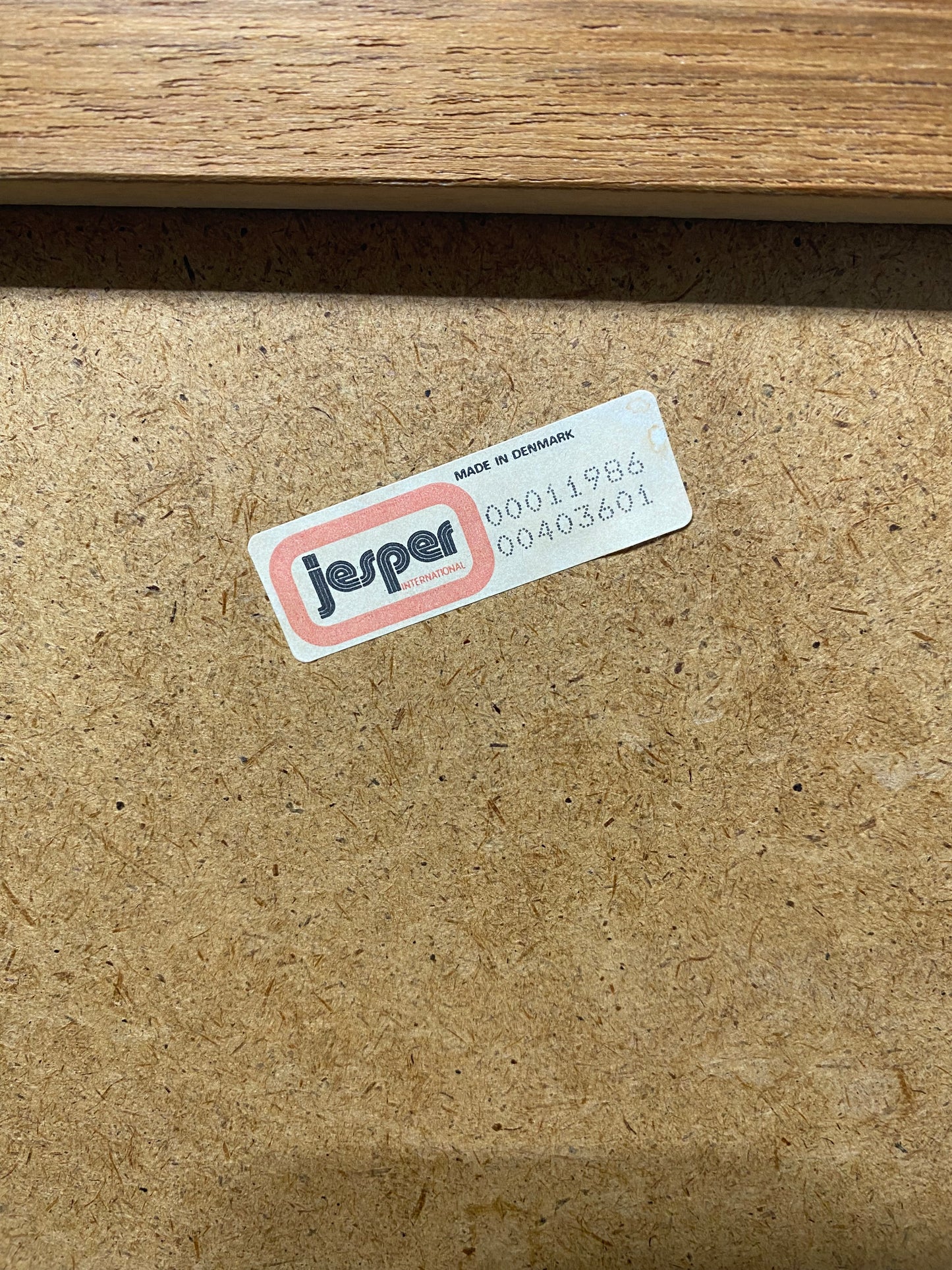 Danish Teak 2pc Dresser Set Jasper