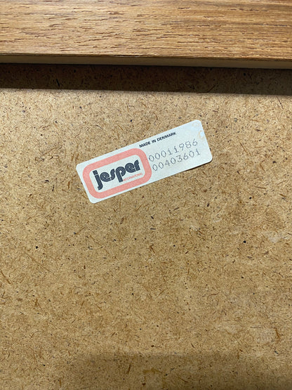 Danish Teak 2pc Dresser Set Jasper