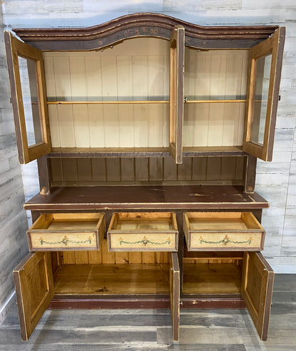 Rustic European Hutch