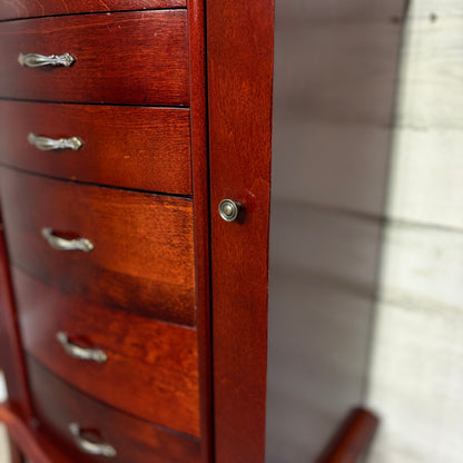 Standing Floor Jewelry Cabinet
