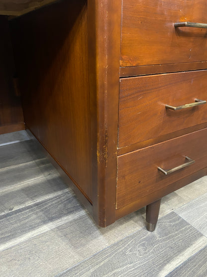 Mid Century Leopold Executive Desk