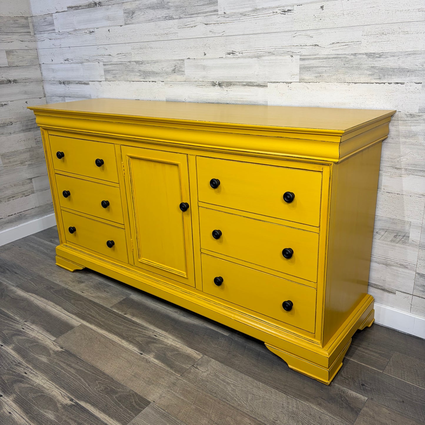 Large Yellow Dresser