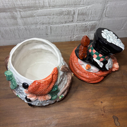 Snowman Cookie Jar