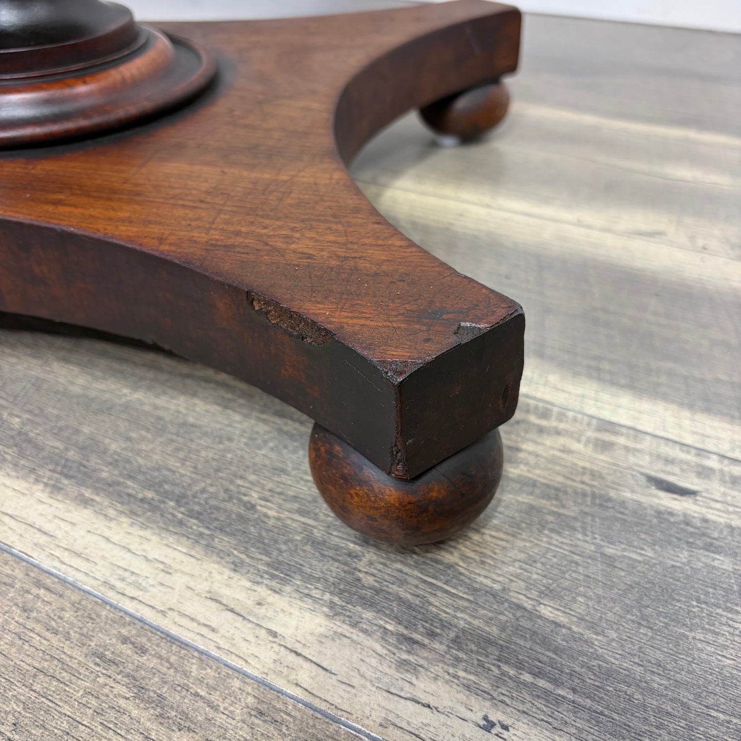 Antique Mahogany End Table