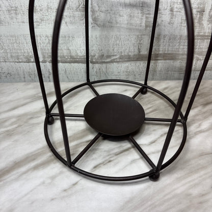 French Country Bird Cage Candle Holder