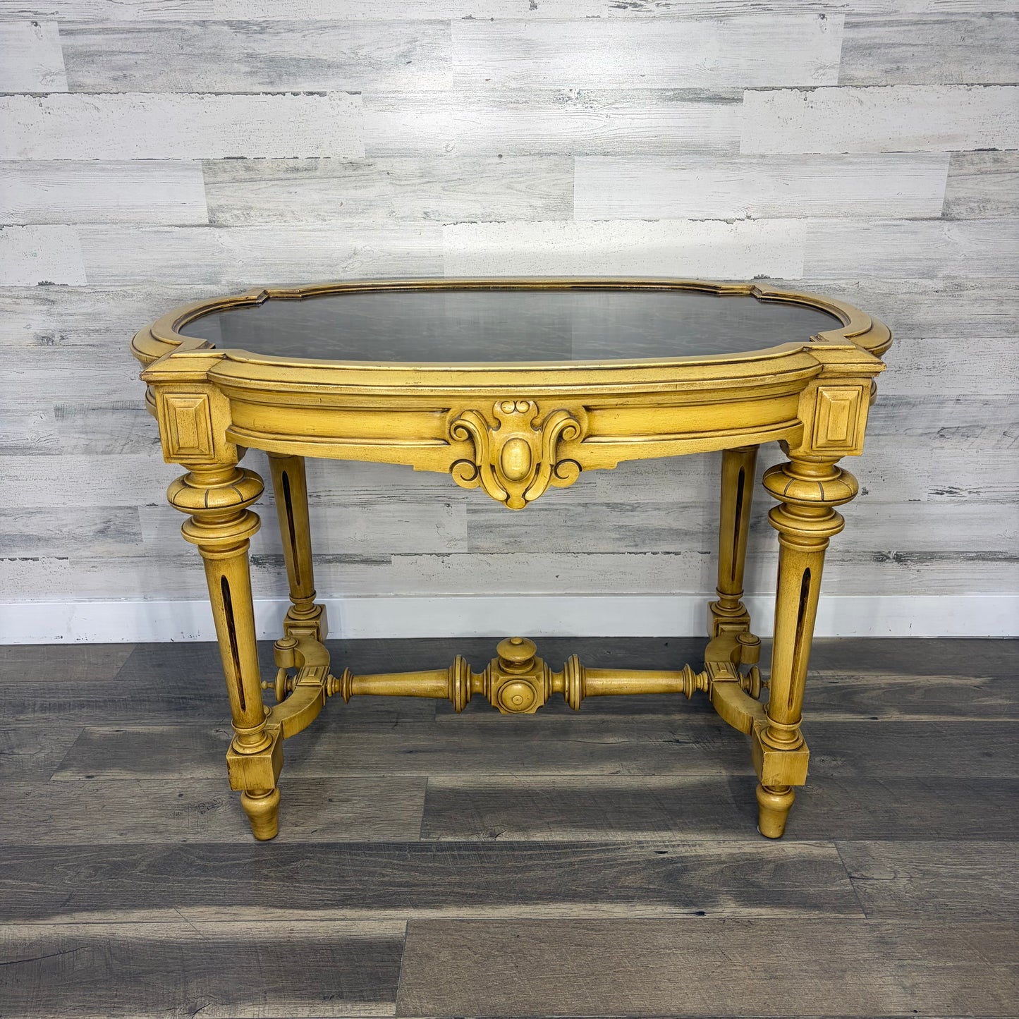 Antique French Entryway Console Table