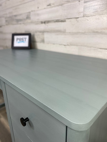 Blue Gray Modern Desk