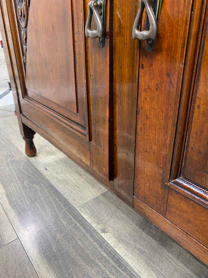 Late Victorian Antique Hutch Buffet