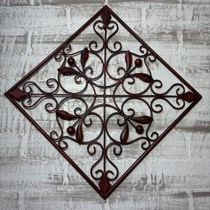 Wrought Iron Scroll Decor