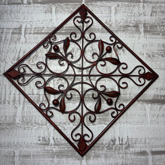 Wrought Iron Scroll Decor