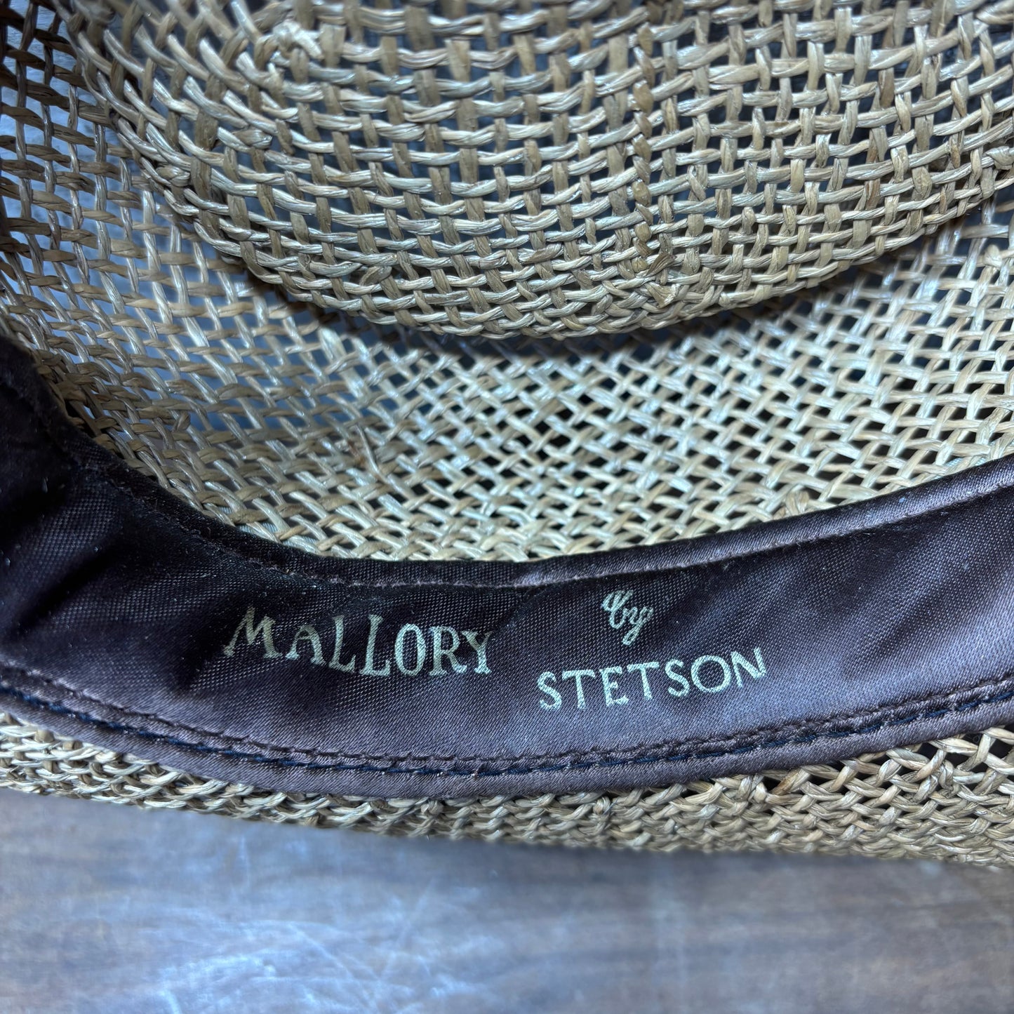Stetson Mallory Woven Straw Hat