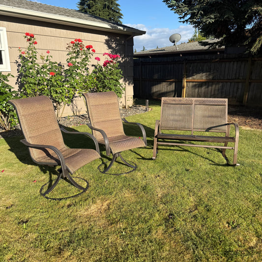 3pc Outdoor Patio Set