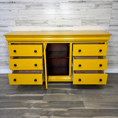 Large Yellow Dresser