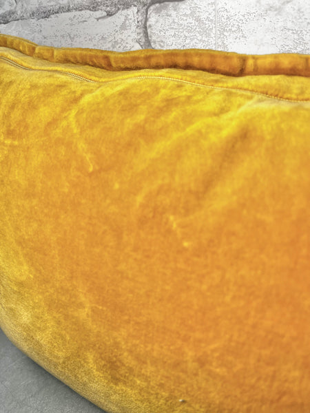 Mustard Yellow Rectangular Pillow