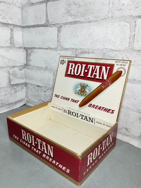 Vintage Roi-Tan Cigar Box