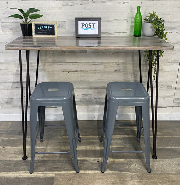 Rustic Bar Table Set