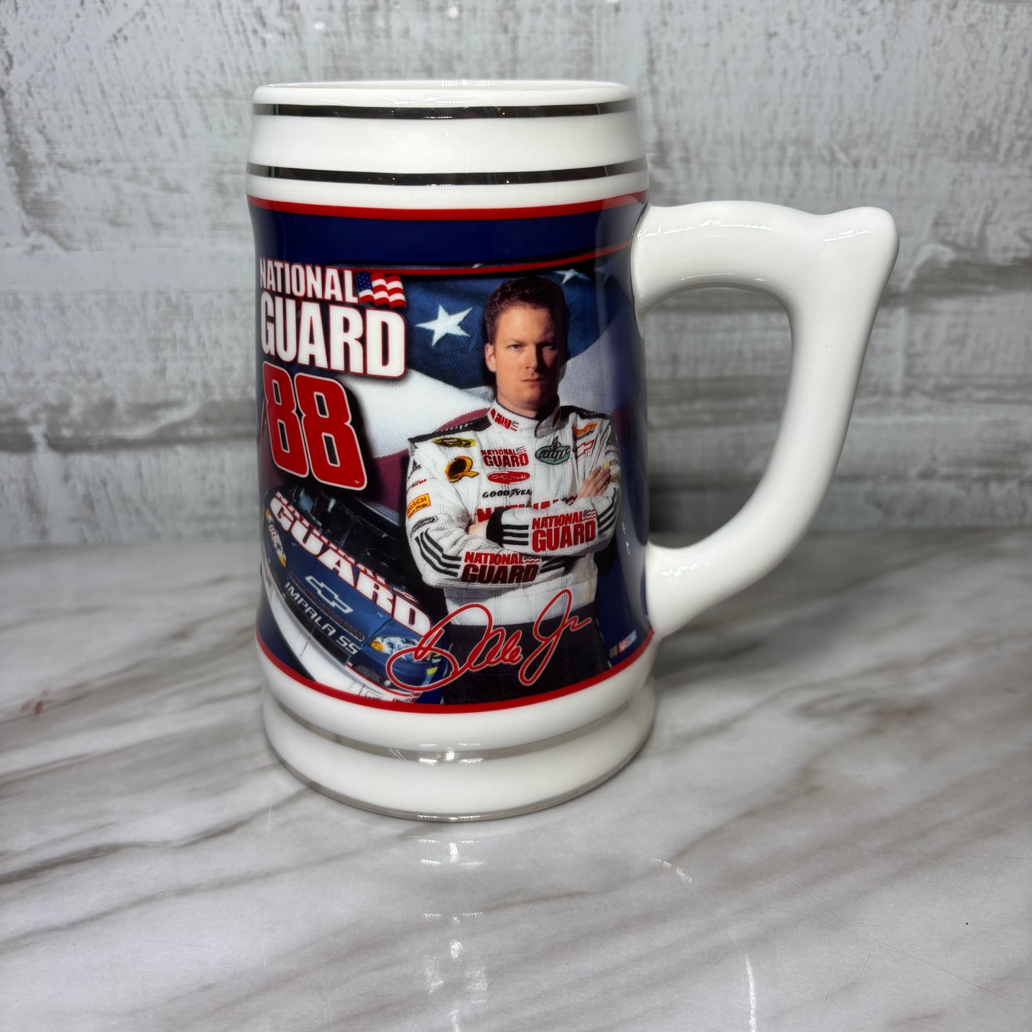 NASCAR Dale Earnhardt Jr. Number 88 National Guard Stein/ Mug