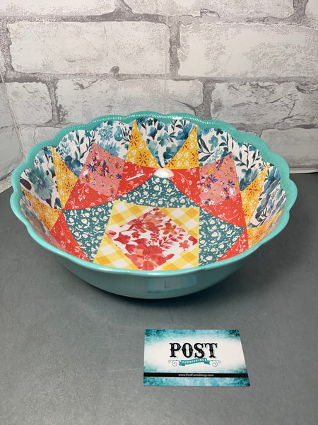 Floral Pioneer Woman Pattern Bowl