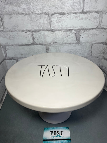 “Taste” Rae Dunn Ceramic Cake Stand