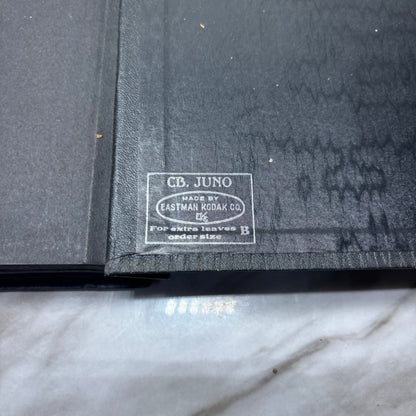 Vintage Embossed Photographs String Bound Photo Album