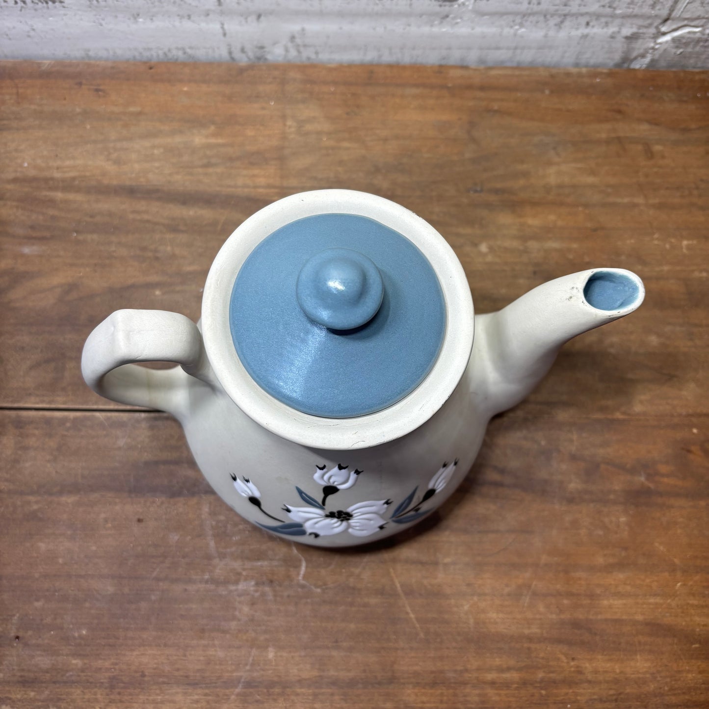 Forged Art Pottery Teapot