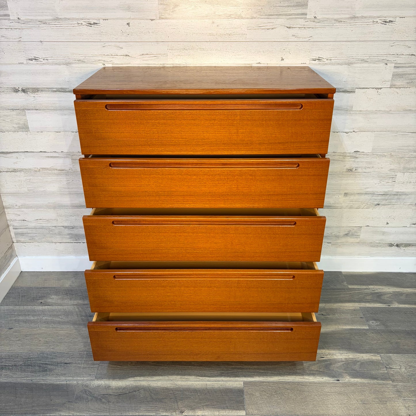 Mid Century Danish Teak Dresser