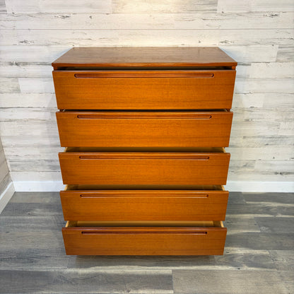 Mid Century Danish Teak Dresser
