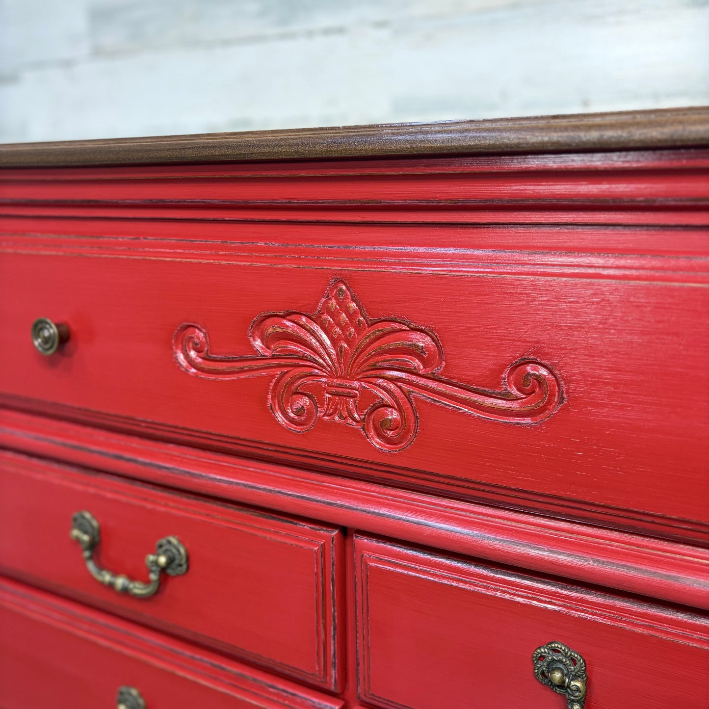 Barn Red Dresser Buffet
