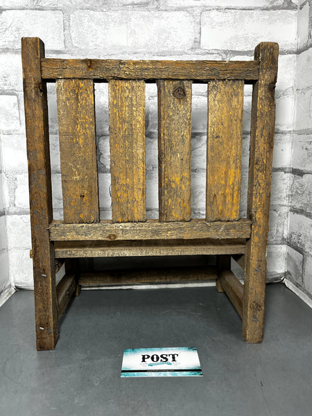 Farmhouse Rustic Mini Bench