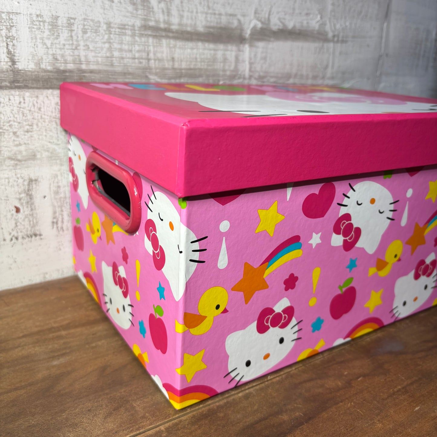 Pink Hello Kitty Storage Box